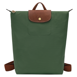 Sac à dos M Le Pliage Longchamp Orignal vert anglais
