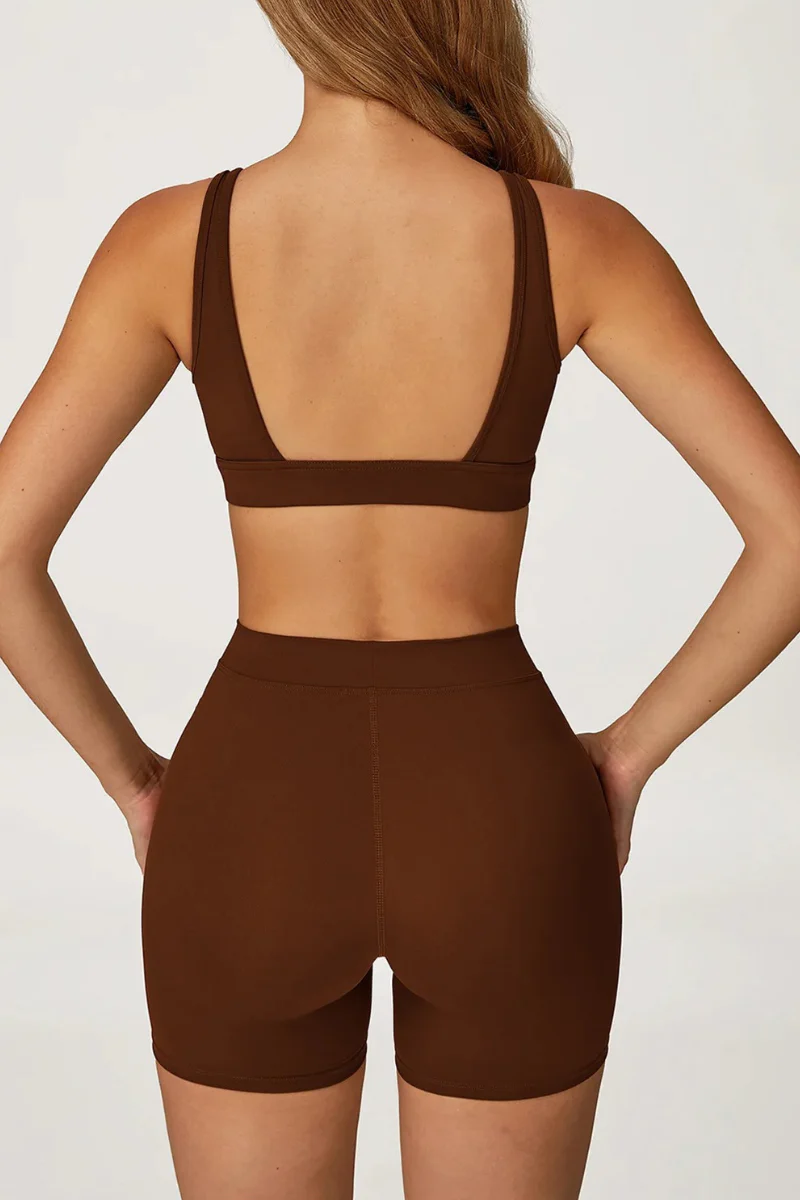 Ensemble Yoga Brassière Triangle – Image 7