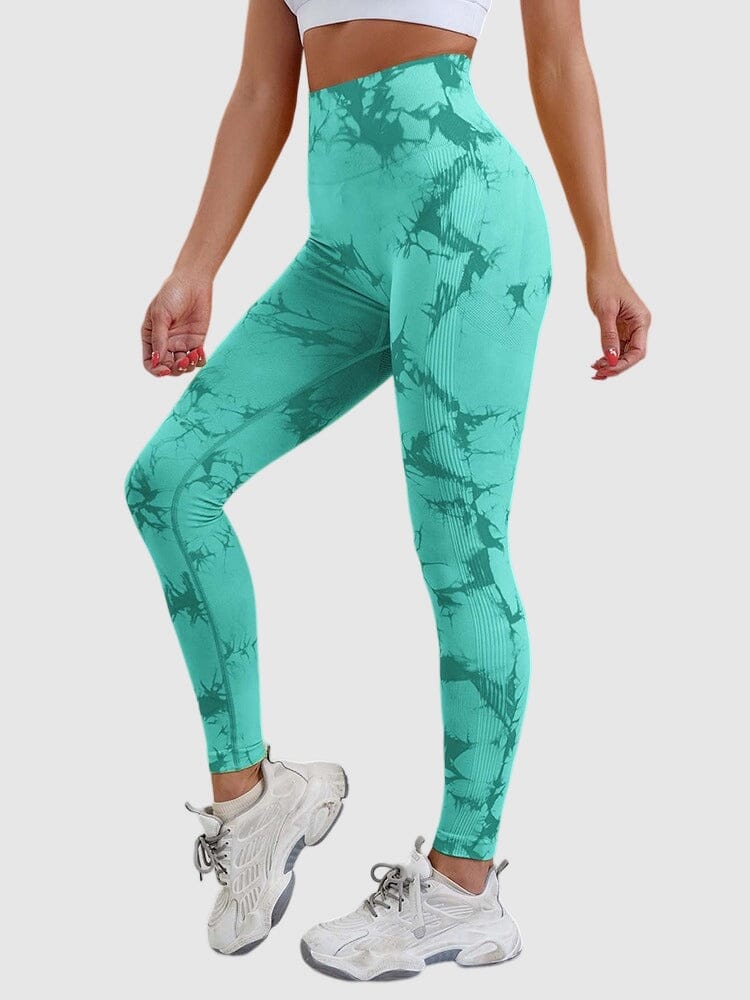 Legging Sport Teinté Push Up Sans Couture – Image 5