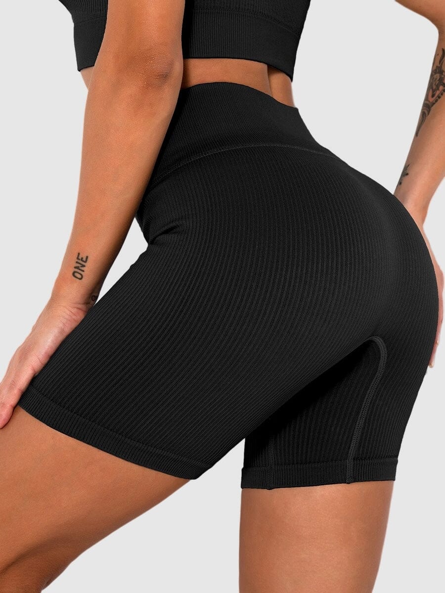 Short Sport Sans Couture Côtelé – Image 6